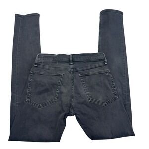rag & bone Jeans Womens 28 Black Denim Extra Slim Fit Button Fly Skinny Leg